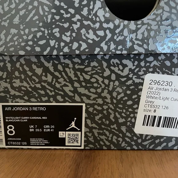 ITB Air Jordan 3 Retro Jordan 3 Retro BP  main image 4